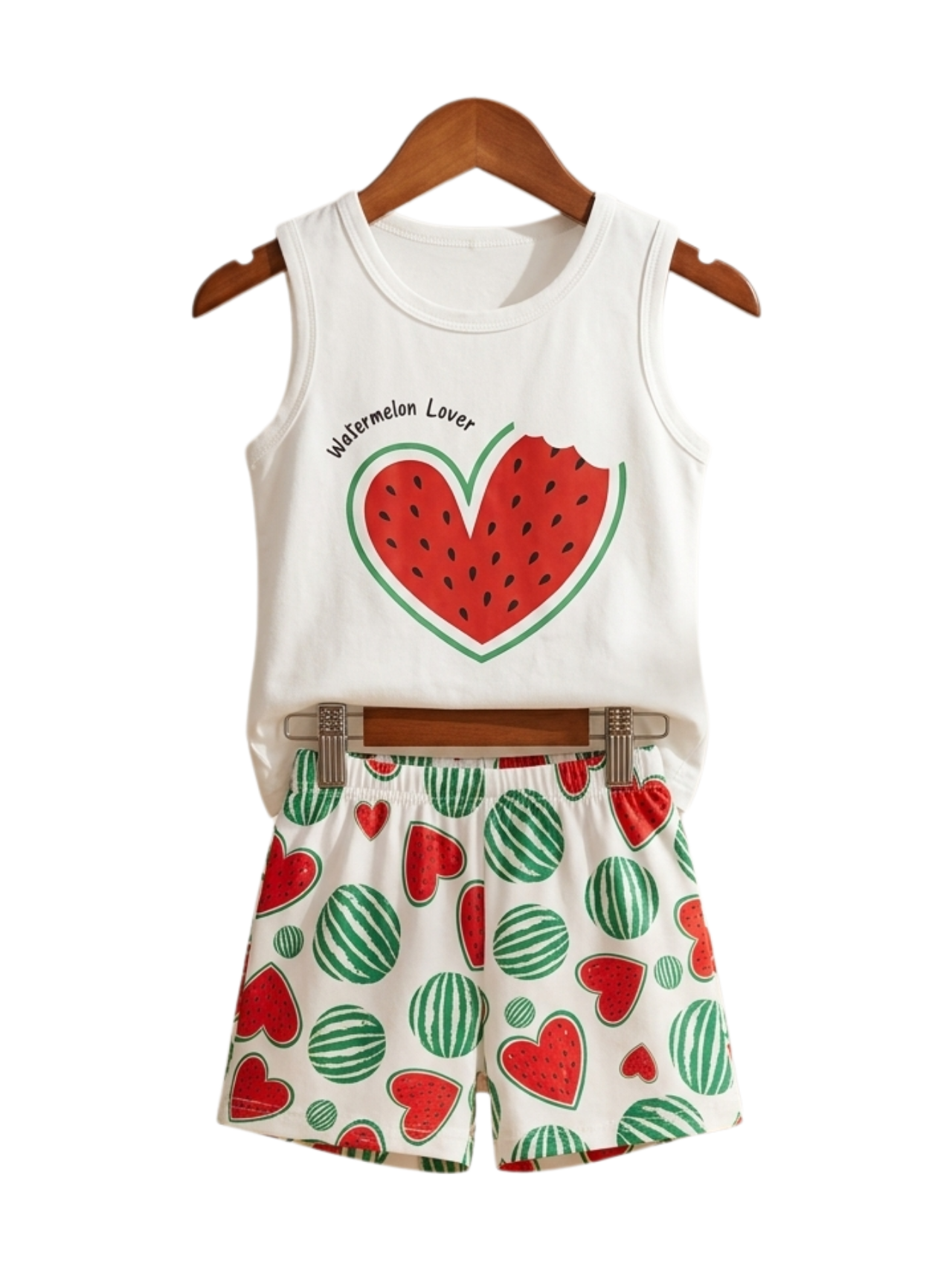 Watermelon Heart Tank Set