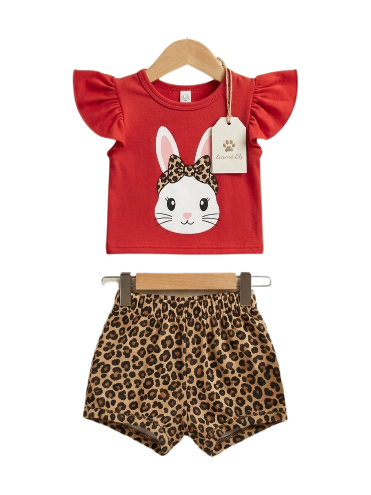 Bunny Bow Tee Set