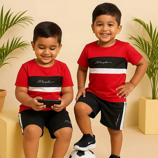 Manyahana Colorblock Tee Set