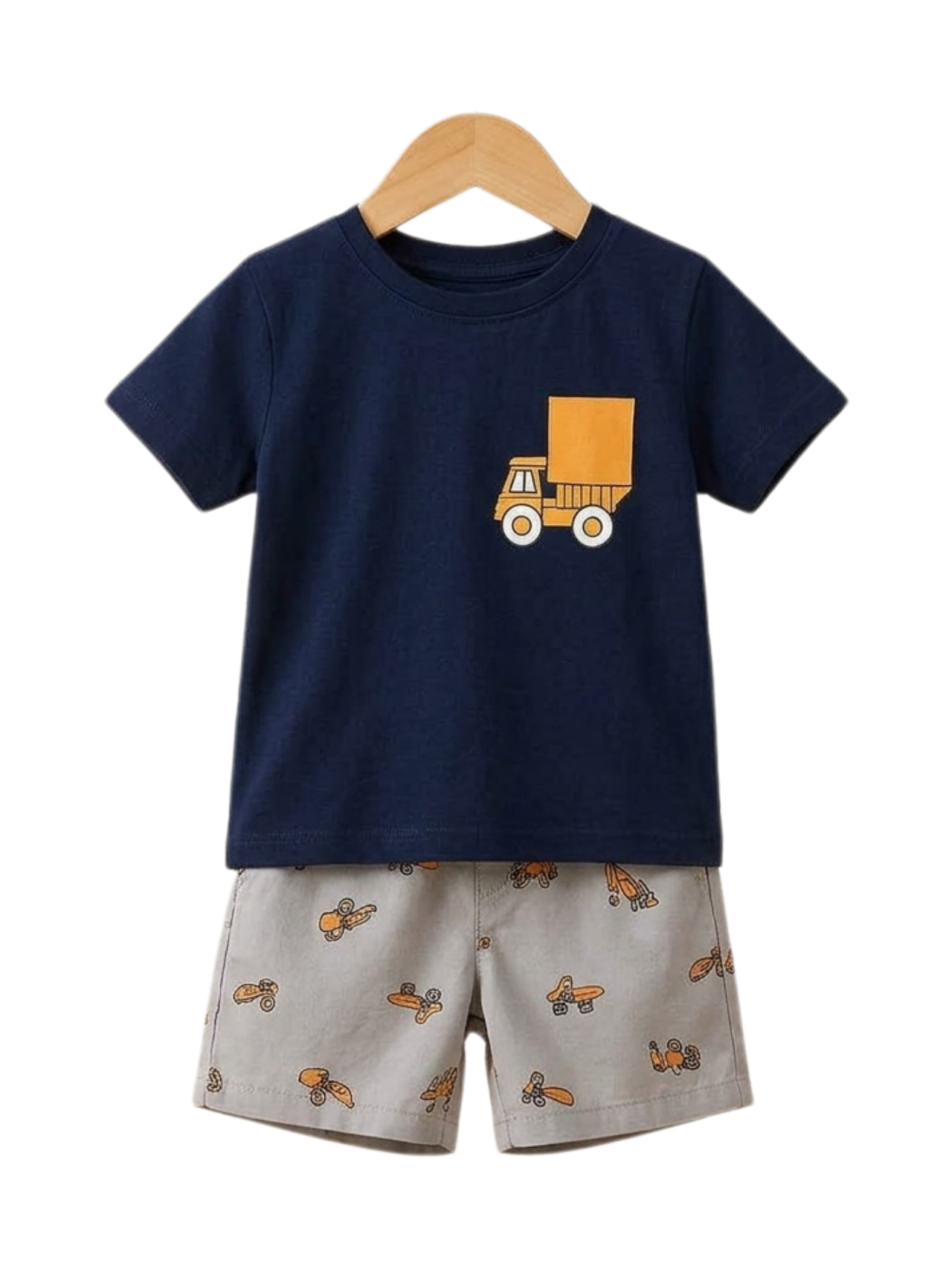 Dump Truck Buddy Tee Set