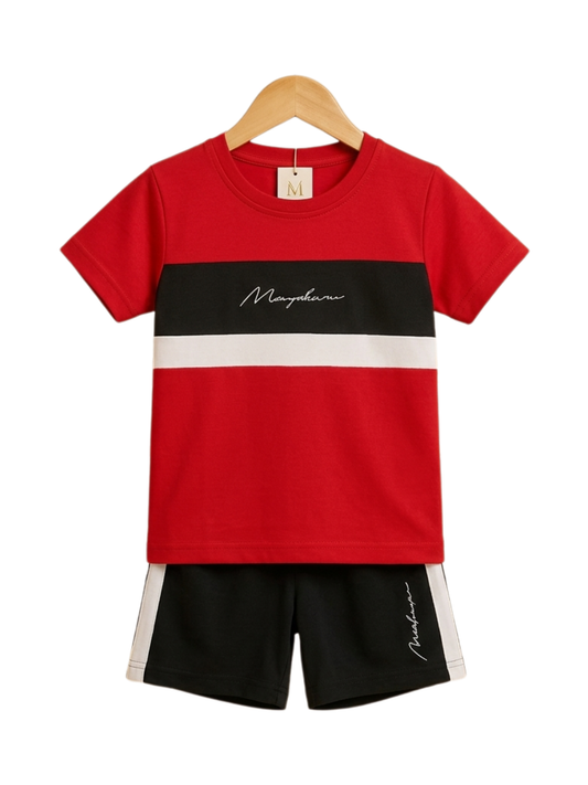 Manyahana Colorblock Tee Set