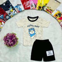Happy Day Bear Tee Set