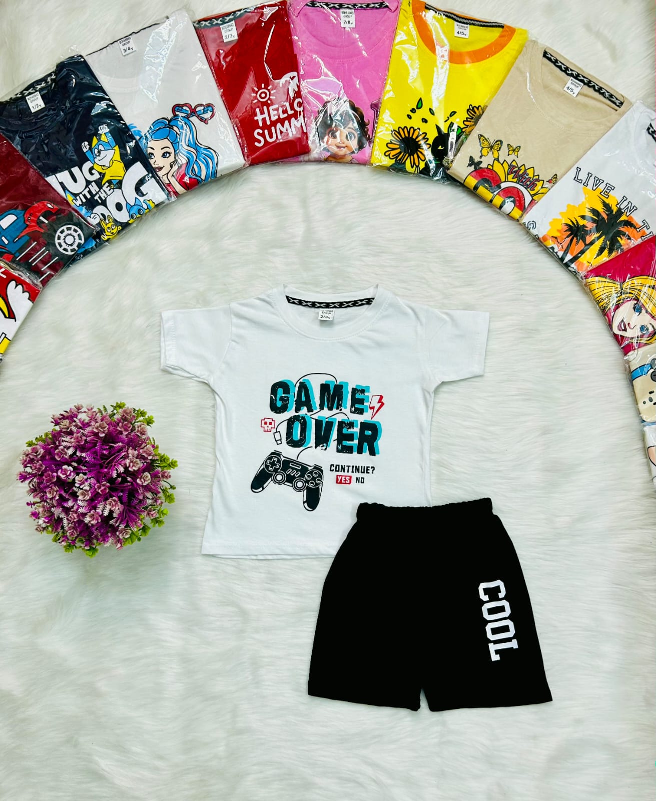 Game Over Tee Set