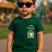 Happy Bear Logo Print Outfit Set