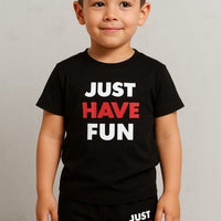 Just Have Fun Print Outfit Set