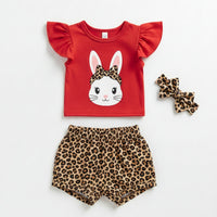 Bunny Bow Tee Set