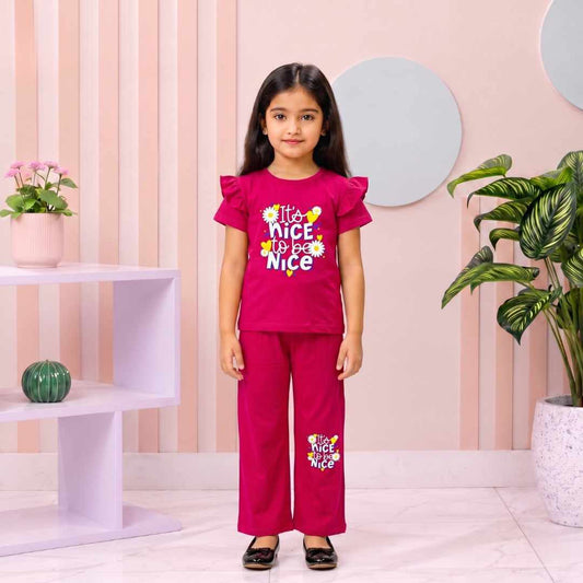 Nice to Be Nice Floral Outfit Set