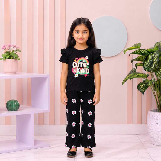 Cute and Kind Floral Outfit Set